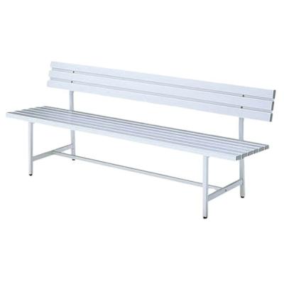 China Modern Popular Indoor Outdoor Aluminum Garden Park Public Sports Venues Bench for sale