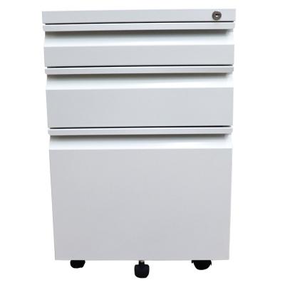 China Hot Selling Metal Equipment Adjustable Mobile Pedestal Storage Vertical File Cabinet 3 (Other) Drawer Made in Taiwan for sale