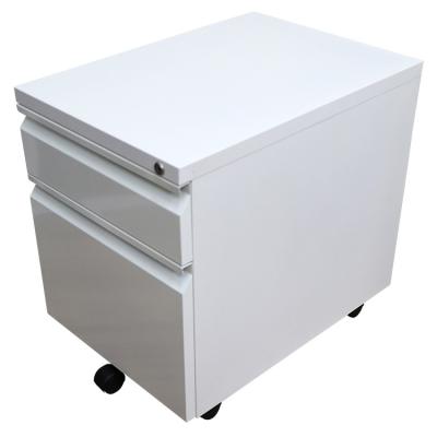 China (Others)Adjustable Elegant Under Cabinet 2 Drawers Metal Office Desk Small Pedestal Manufacturers Direct Selling Made in Taiwan for sale