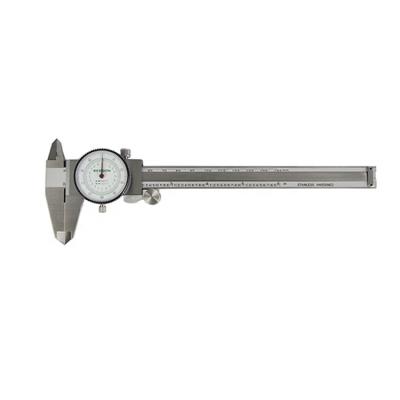 China 0-6 /0-150mm Shock Proof Tool Stainless Steel Dial Vernier Caliper Dial Vernier Caliper for sale