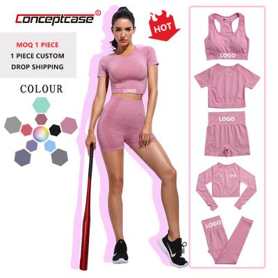 China Quick-Drying Waist Sports Sports Girls Girls Wearing Printing Gaiters Yoga Pants Custom Compression Sets Fitness Women for sale