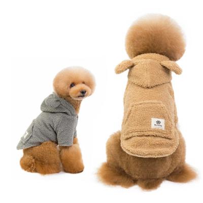 China Sustainable Pet Clothes Warm Cute Soft Puppy Pet Cotton Dog Clothes Custom Pet Clothes Wholesale for sale