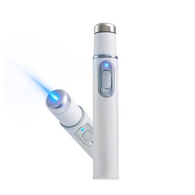 China Blood Vessel Removal Laser Portable Blue Light Therapy Acne Treatment Anti Plants Acne Removal Pen for sale