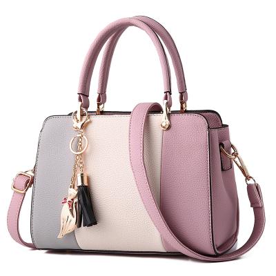 China High Quality Tassel Designer Bags Women Handbags Ladies Tote Bag Work Sling Multicolor Matching Bags Online Shopping for sale