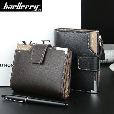 China dompet leather short waterproof baellerry wallet men wallet baellerry men wallet billeteras for sale