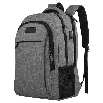 China With 2022 Hot Selling Rechargeable Backpack Men's USB Business USB Computer Bag Wholesale Computer Bag for sale