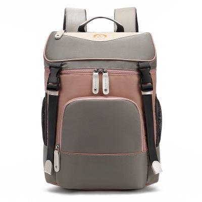 China Newest Newest Large Capacity Water Resistant Baby Backpack Diaper Bag Multifunctional Diaper Bag For Baby Care for sale