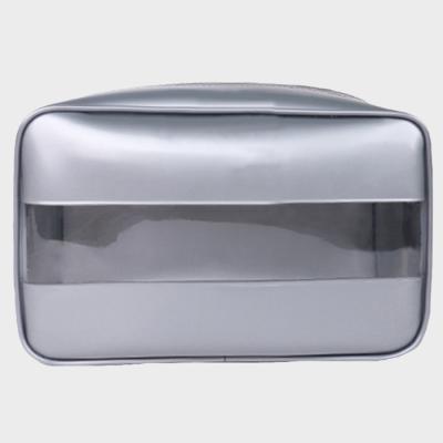 China Transparent Toiletry Bags Ladies PVC Makeup Bag Women Pouch Eco Waterproof Reusable Travel Cosmetic Bag for sale