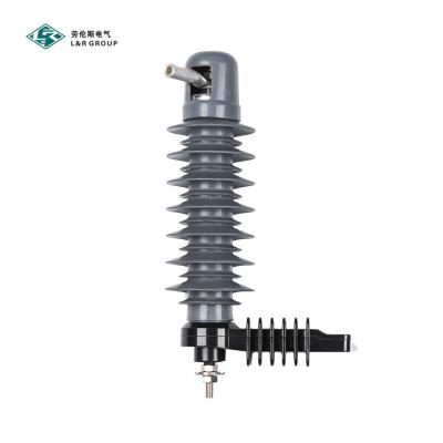 China Protection Overload Voltage L&R 15KV 10KA Surge Protector Lightning Arrester for sale