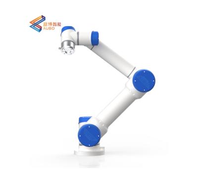 China Hot sale collaboration cobot arm AUBO C5 industrial robotic cobot 6 axis for payload 5kg 886.5 mm arm reach collaboration robot for sale