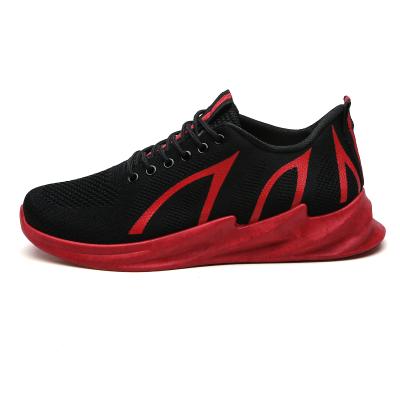 China Free Shipping PVC Latest Design Mens Sports Shoes Black Sneakers Shoes Mens for sale