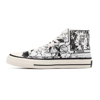 China Fashion Trend Man Student One Piece Cartoon Cloth Shoes for sale