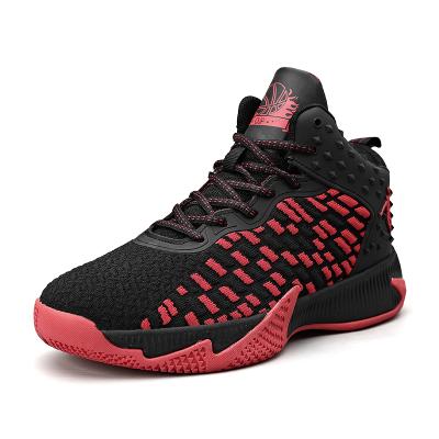 China Fashion\comfortable\durable\breathable\lit 2021 new high quality natural leather basketball shoes for men and women wear-resistant men's basketball sports shoe for sale