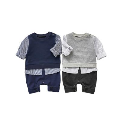 China Longsleeve Long Sleeve Boutique Newborn Infant Toddler Clothes Baby Winter Romper for sale