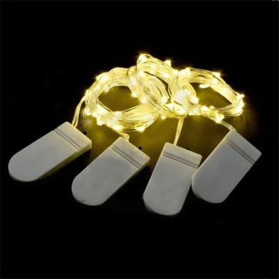 China Holiday Light 2M Colorful 20 LED Copper Wire Wine Lights Battery Operated String Lights For Bedrooms DIY Parties Weddings Indoor Christmas for sale