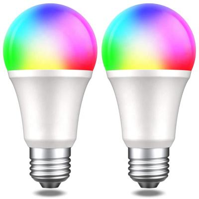 China Smart WiFi LED Light Bulbs Smart WiFi APP 9W Multicolor APP Remote Control LARGE Smart Bulbs Work with Alexa Google Home RGB Color Changing Light Bulb for sale