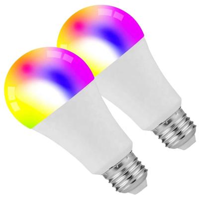 China Smart WiFi LED Light Bulbs Dimmable 9W 12W 1000Lm E26 E27 Multicolor Smart WiFi LED Bulbs Light Bulb Compatible With Alexa Echo Google Home A19 90W for sale