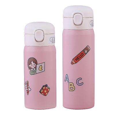 China Sustainable Cute Portable Cartoon Children's B50 Stainless Steel Bouncing Sippy Cup for sale