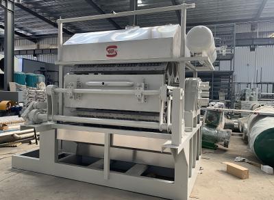 China Paper Pulp Moulded 5 By 8 Egg Tray Machine For Pulp Molding Production Line for sale