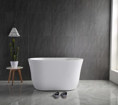 China Freestanding Mini Small Acrylic soaking bathtub Japanese corner freestanding bathtub for sale