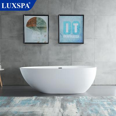 China Freestanding Artificial stone solid surface acrylic resin bathtubs freestanding for sale