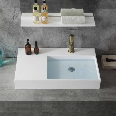 China Modern china supplier resin stone washbasins bathroom wash basin sink for sale