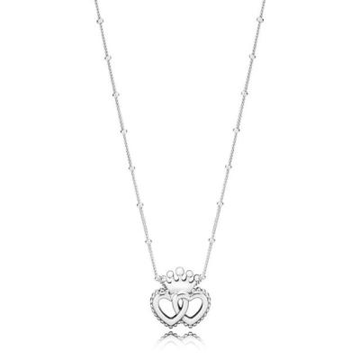 China CLASSIC Necklace Chains Personalized Chain Heart Choker Pendants Statement Sterling Silver Plated Tasty Women Jewelry For Women 925 for sale