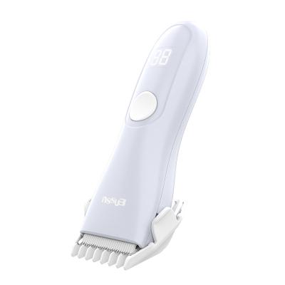 China Household Enssu Baby Hair Clippers Waterproof Rechargeable Cordless Vacuum Hair Trimmers For Toddler for sale