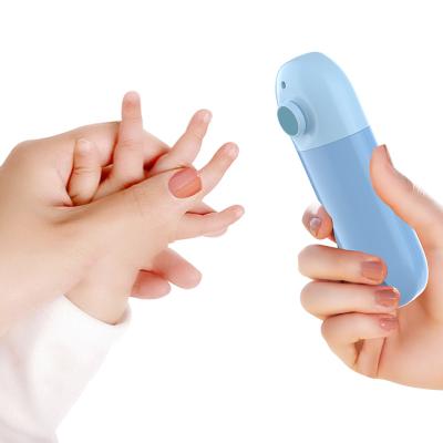 China Baby Enssu Portable USB Charging Automatic Electric Nail Clipper Nail Trimmer for Older Babies for sale