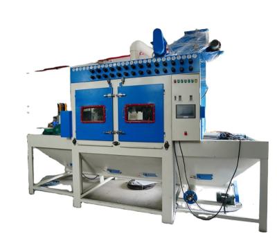 China Garment Shops New Industrial Automatic Conveyor Sand Blaster for sale