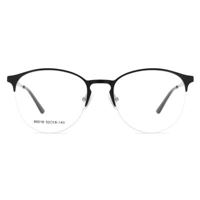 China Fashionable Vintage Eyeglass Frame Metal Optical Frames Oversized Eyeglass Frame Unisex for sale