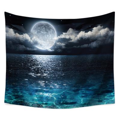 China Plain Microfiber 100% Polyester Custom Printed Wall Decoration Bohemian Tapestry for sale