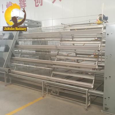 China Commercial Chicken Feeding Jinmuren Poultry Equipment Commercial Automatic Chicken Layer Cage Battery Cage for sale