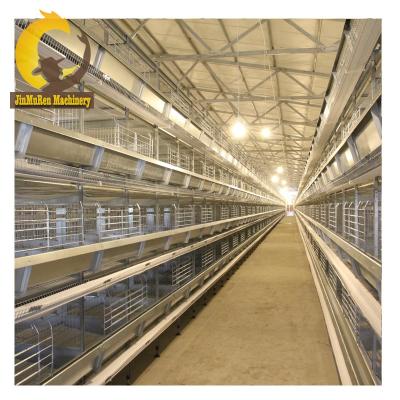 China Commercial chicken feeding in Jinmuren easy chicken cage chicken layer cage automatic chicken cage egg prices one frame for sale