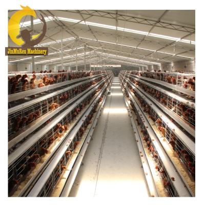 China Rescue Jinmuren Work Poultry One Layer Type 3/4 Tiers Chicken Cage for sale