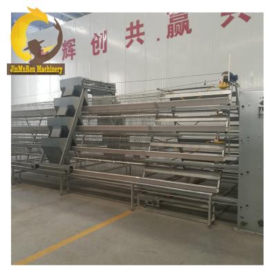 China Fully Automatic Automatic Cage System Chicken Farm Poultry Equipment for sale