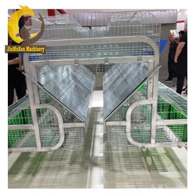 China New Design Customized Automatic Customized Rabbit Breeding Cage For Poultry Farming Equipment for sale