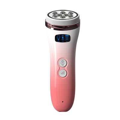 China Wrinkle Remover Device RF Face Lift Device Radio Frequency Lifting Skin Tightening Machine 1000mAh Home Use RF Facial Massage Device for sale