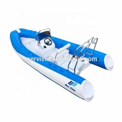 China Rib Boats For Sale In Australia 5.2M Inflatable Boat Rib Boat 520 With 4 Stroke 90HP Engine Installed for sale