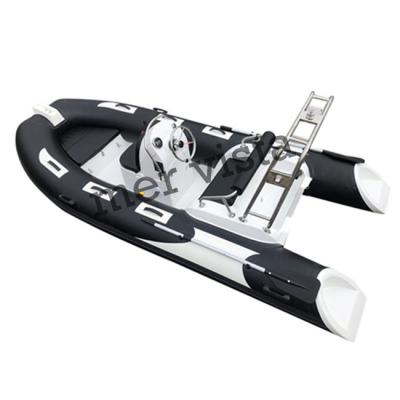 China Speed ​​Racing CE Certificate 390 Inflatable Rib Boat With Center Console for sale