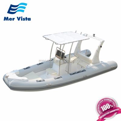 China Speed ​​Racing RIB 580 Fiberglass Fishing Boat Yacht Luxury Yacht With Price Boat for sale