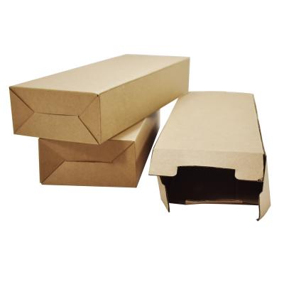 China Wholesale High Quality Corrugated Mailing Box / Brown Stain Recyclable Kraft Paper / Recycle Mailbox for sale