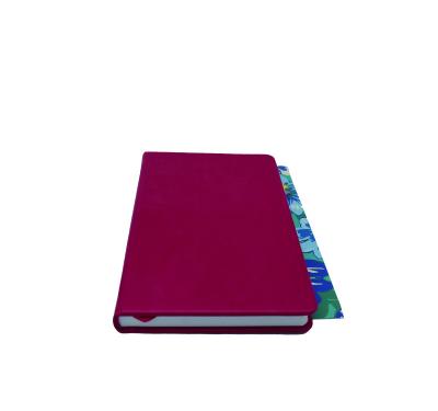 China The hardcover book shorthand notebookRed soft PU notepad on hot sale 2022 notepad givingred a gift for sale