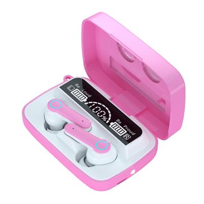 China In-Ear New M9-19 Wireless Earbuds BT 5.1 TWS LED Display Case Stereo Charging High Quality Headphones With MIC for sale