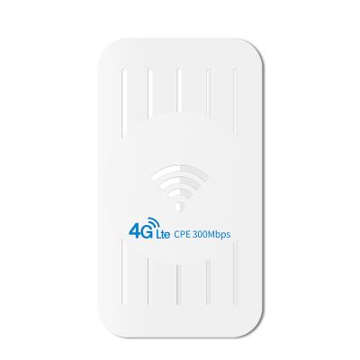 China Good quality 4g cpe wireless router lte wifi router outdoor waterproof outdoor 4g cpe dual antenna with sim card slot for sale