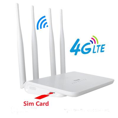 China Wireless band lock 4G LTE router wifi 300Mbps indoor CPE with sim card slot for sale