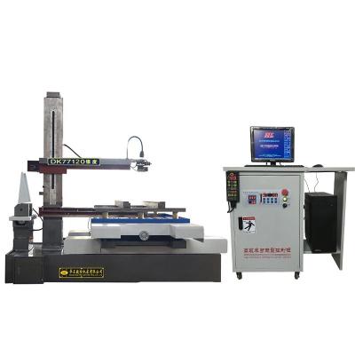 China Cutting machine dk77120 (desktop factory low price cnc Edm wire control cabinet) for sale