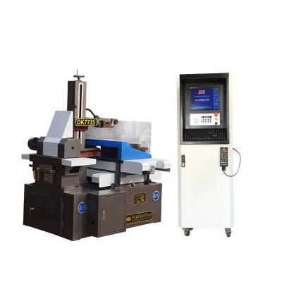 China Truss wire cutting DK7735 cnc edm wire cutting machine with high precision at low price for sale