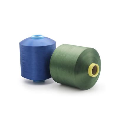 China China manufacturer polyester yarn dty thread 150/48 viable polyester yarn rw nim sewing thread for sale