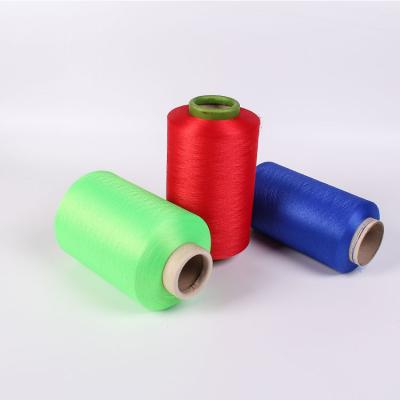 China Covered Yarn GRS Certification Support Knitting Recycled Spandex Covered Polyester Yarns for sale